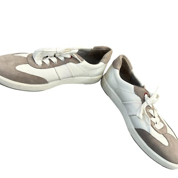 Naturalizer White and Tan Sneaker Size 9 - Picture 6 of 7
